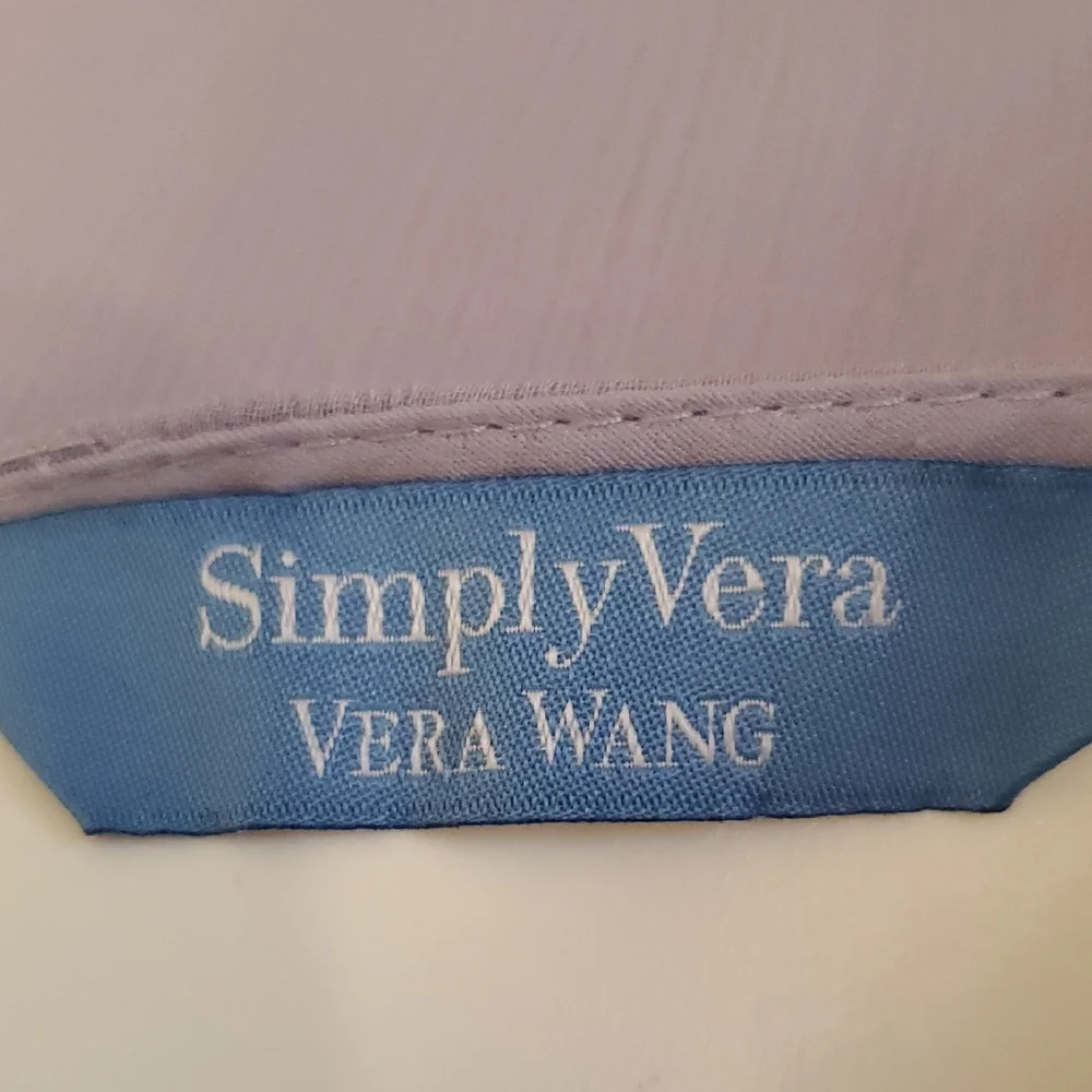 Simply Vera Vera Wang Lavender Sleeveless V-Neck Ruffle-Trim Camisole - Picture 2 of 11